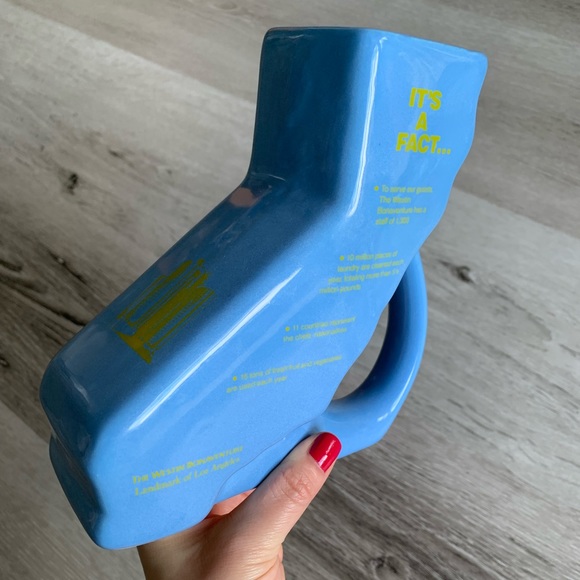 “California State” Blue Vase/Organizer, the Landmark of Los Angeles - Picture 13 of 16